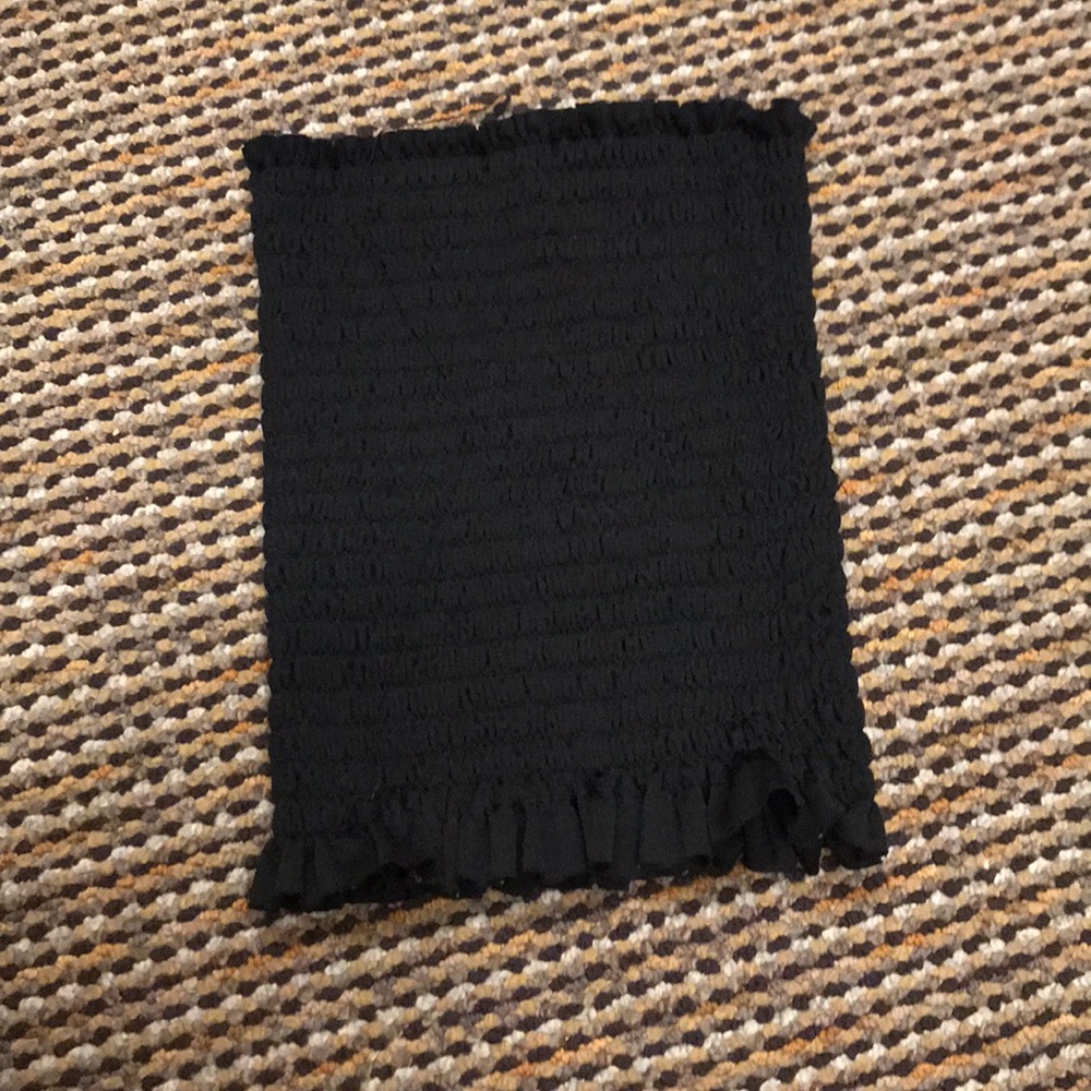 Scrunched rube top